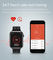 De Vraag Smartwatch 320*385 1,78 Duim IWO 12 Promax for-IOS Android Telefoonhart Rate Temperature Side Key Rotati van IWO K8 Blt