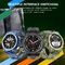 Q998K Steun Ble5.1 van het mensen600mah 1.28inch IP68 de Waterdichte Smart Watch