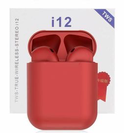 Rood Apple Compatibele Draadloze Earbuds, Lichtgewichtoortelefoons zoals Airpods