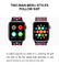 2020 van de de Vraagmuziek van de Smart Watcht500 Riem Speler 44MM voor Apple-IOS Android Telefoonpk IWO Watch SmartWatch de Vrouwenmens FK88