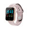 Siliconemateriaal en Bluetooth-Eigenschapi5 het Smart Watch met Touch screen nam Goud toe