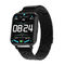 Zwart Wit Silicone en Metaal van de het HorlogeBloeddruk van Hartrate men ' S het Nieuwe Smart Watch van de Slimme Digitale de Zuurstofdtx Sport